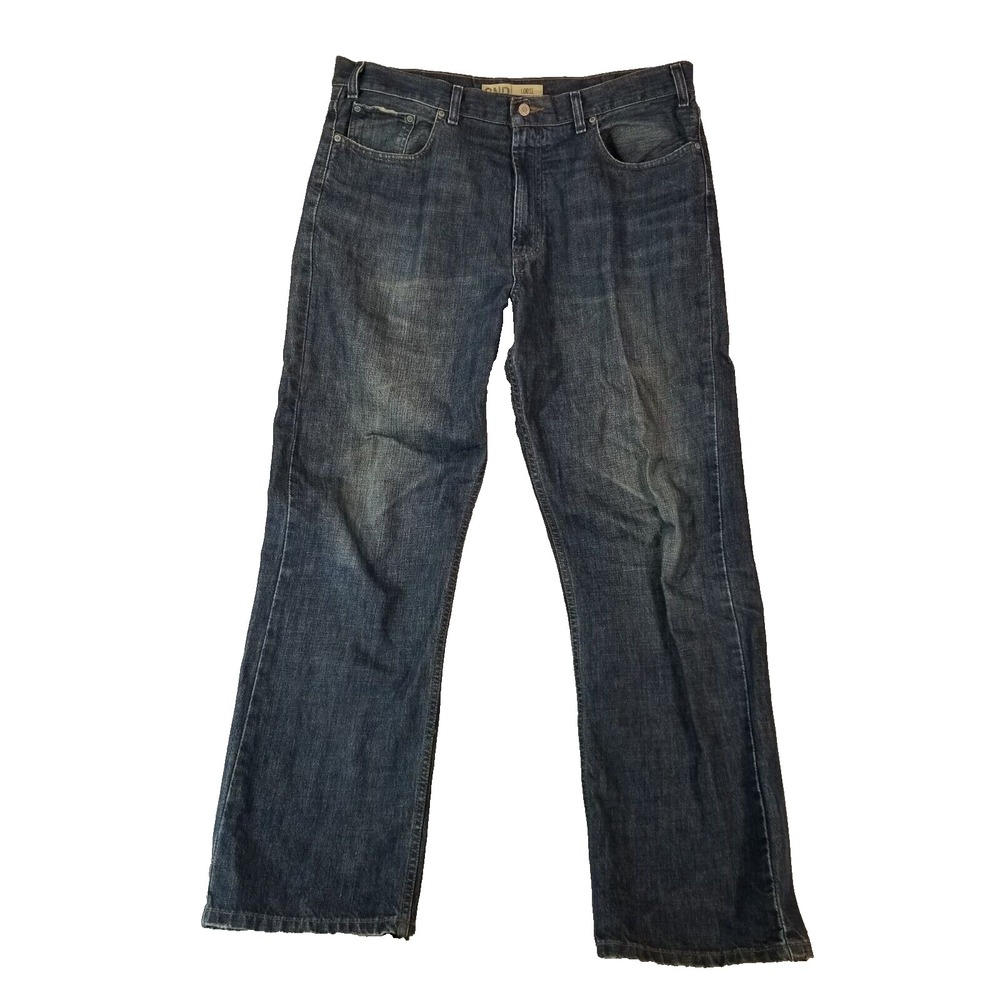 Old Navy jeans men's 38x34 loose baggy Y2K blue denim pants
